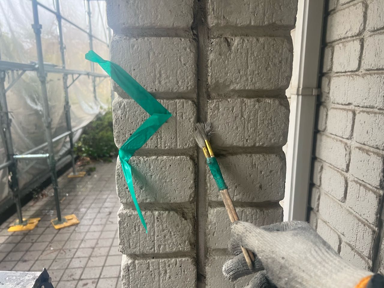 プライマー塗布します。