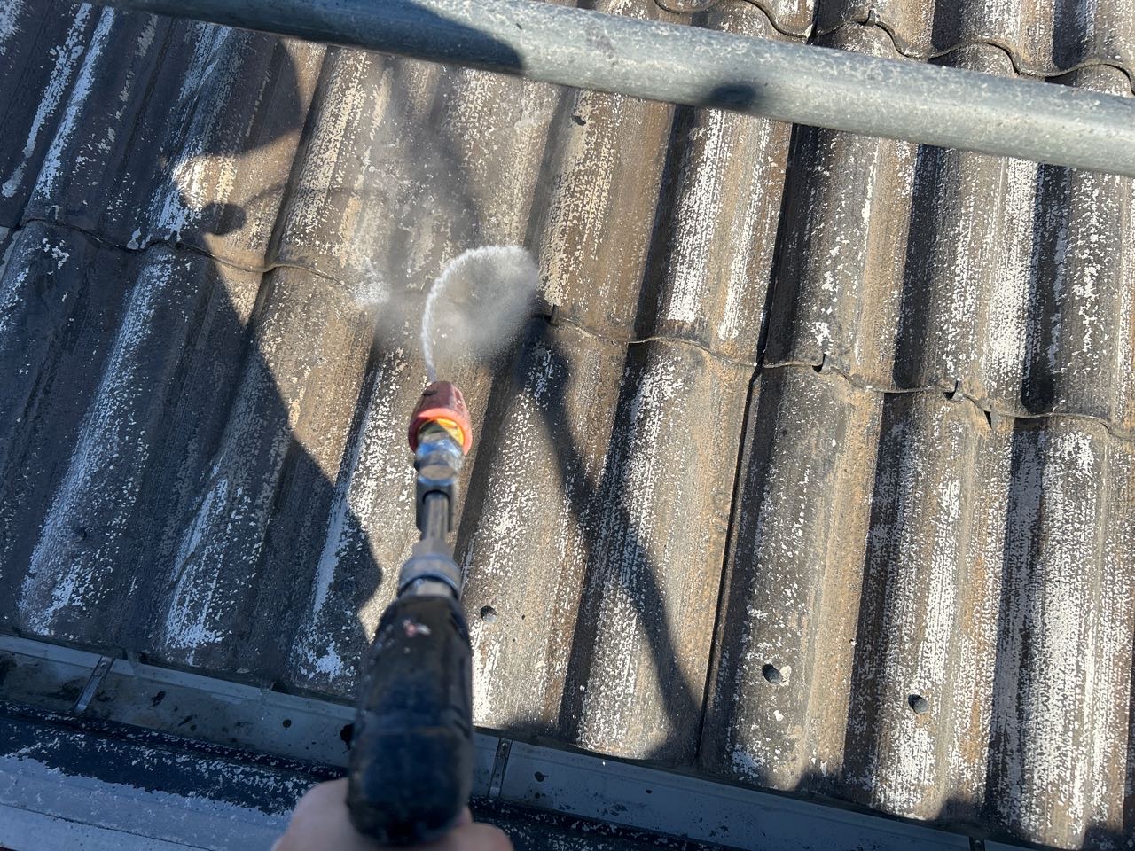 バイオ洗浄塗布です。