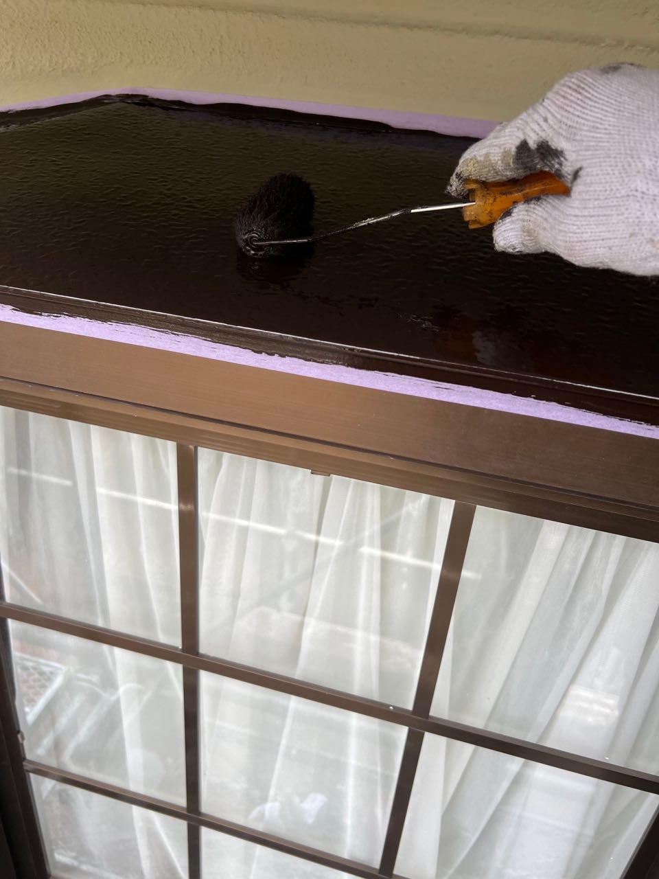 仕上げ塗装2回目です。