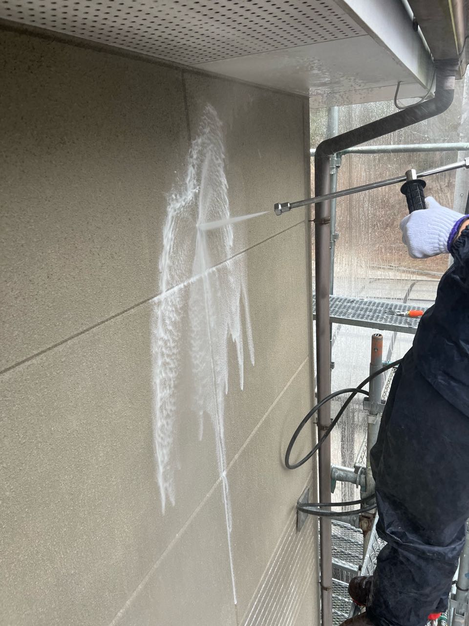 バイオ洗浄塗布です。