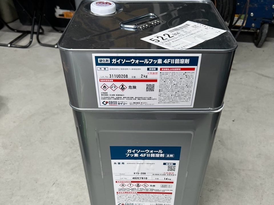 材料検収です。