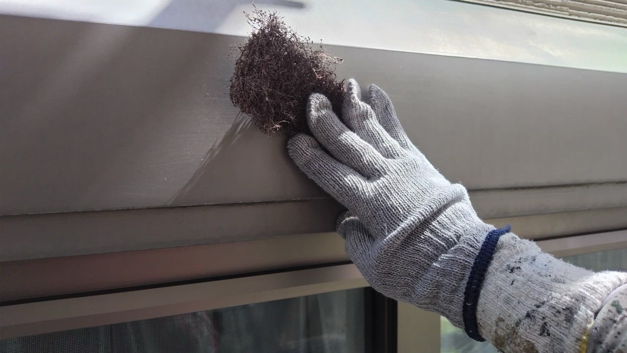 ケレン作業です。