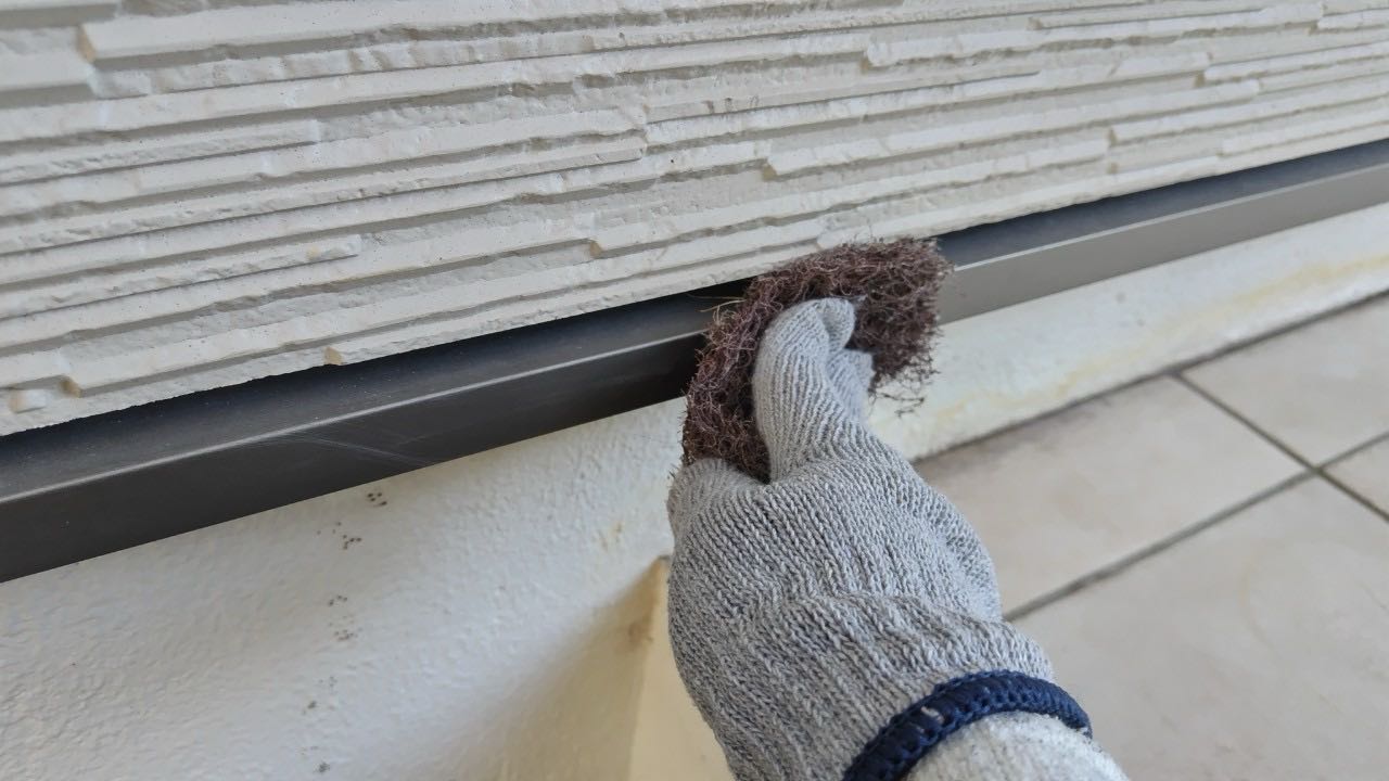 ケレン作業です。