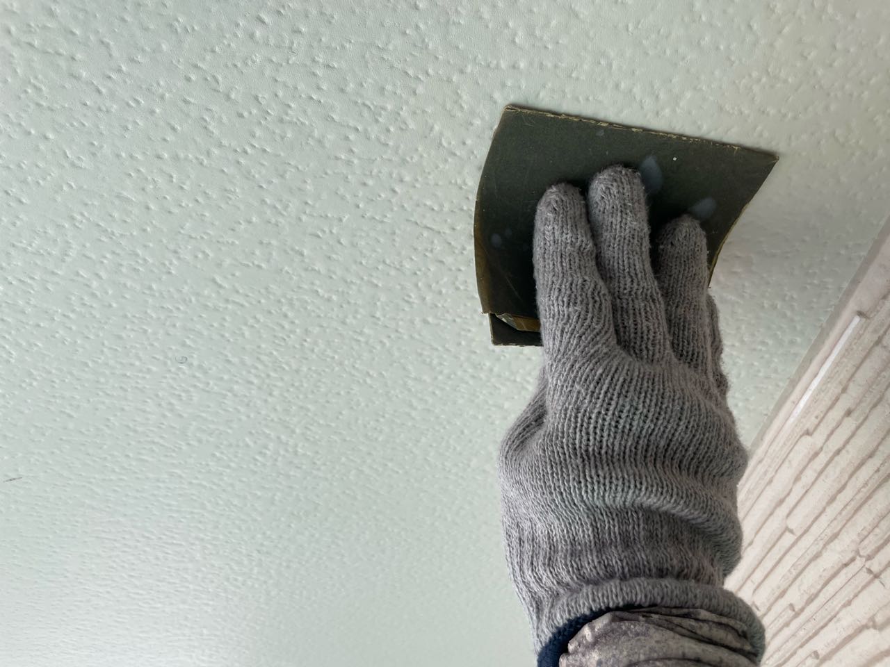 ケレン作業です。