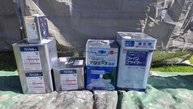 材料検収です。