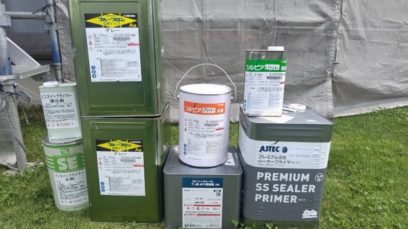 材料検収です。