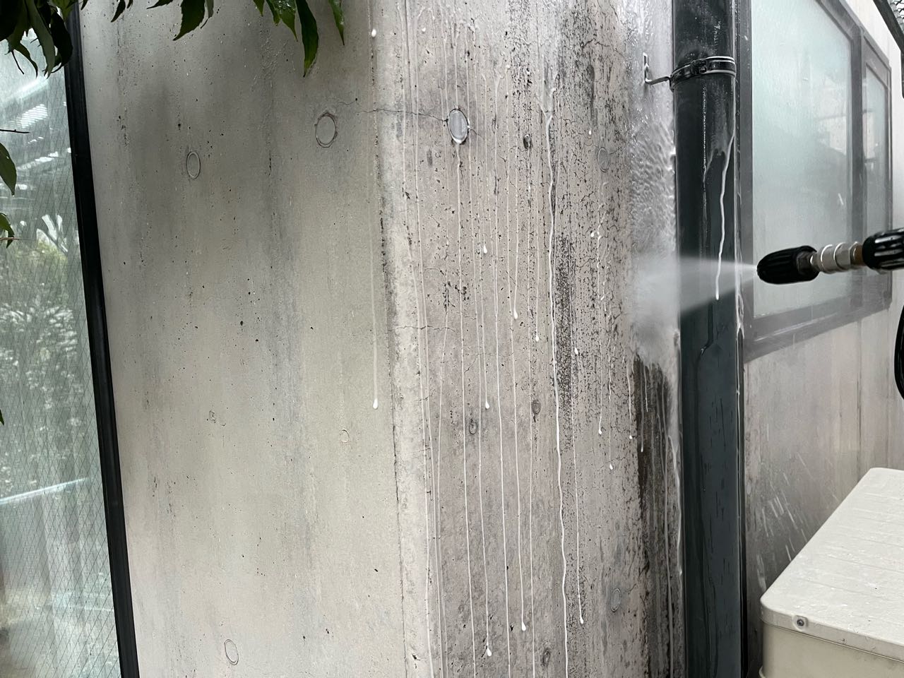 バイオ洗浄塗布です。