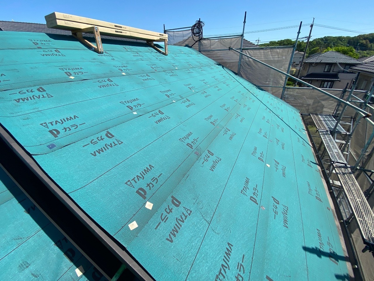 ルーフィングです。