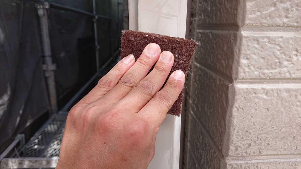 ケレン作業です。