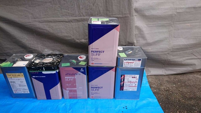 材料検収です。