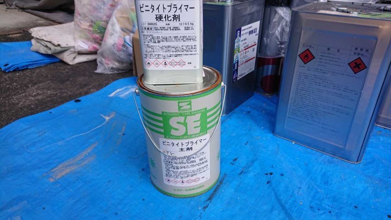 材料検収です。