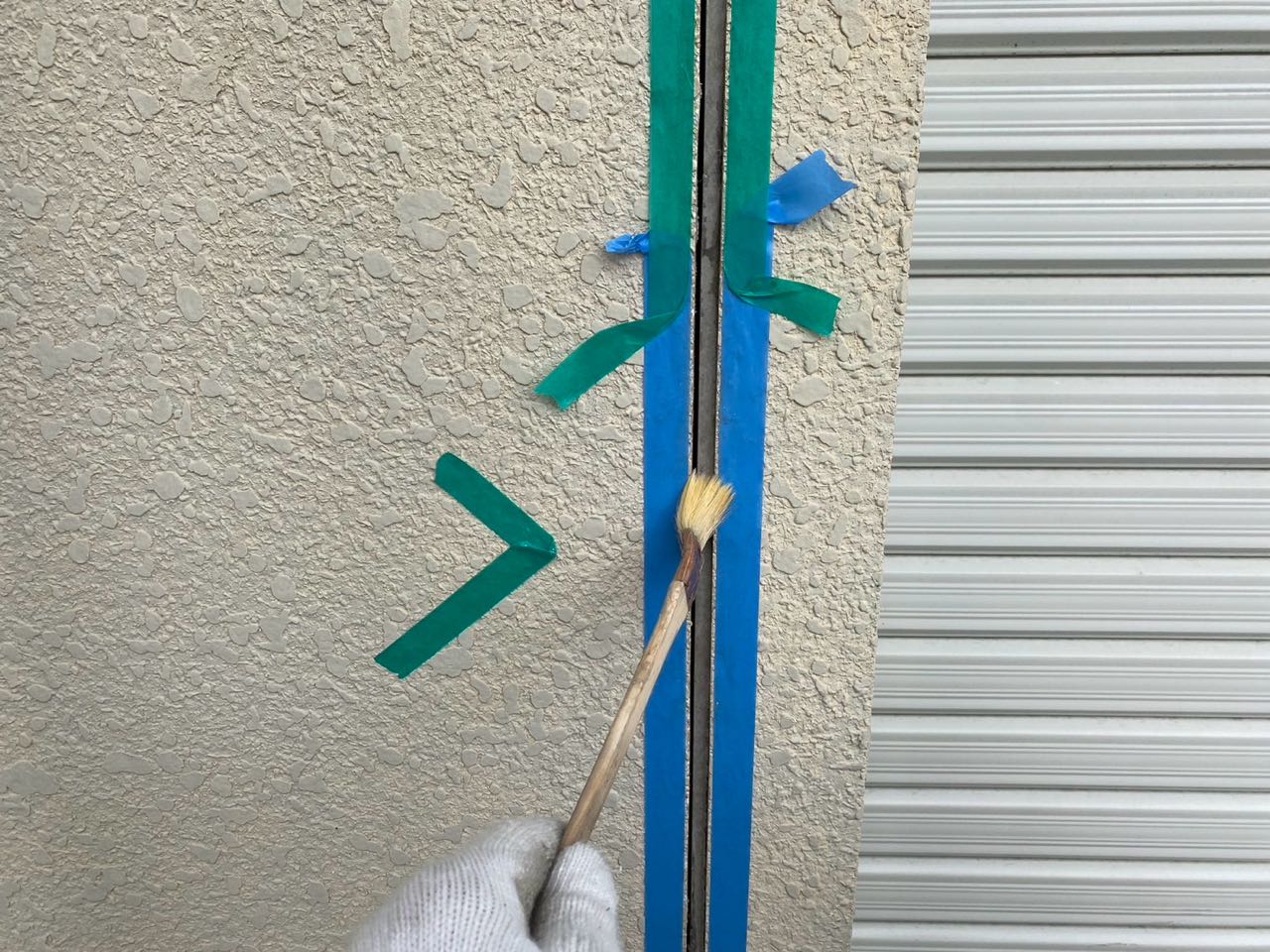 プライマー塗布します。