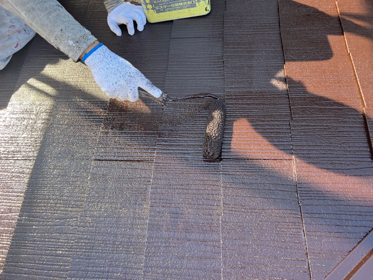 仕上げ塗装2回目です。