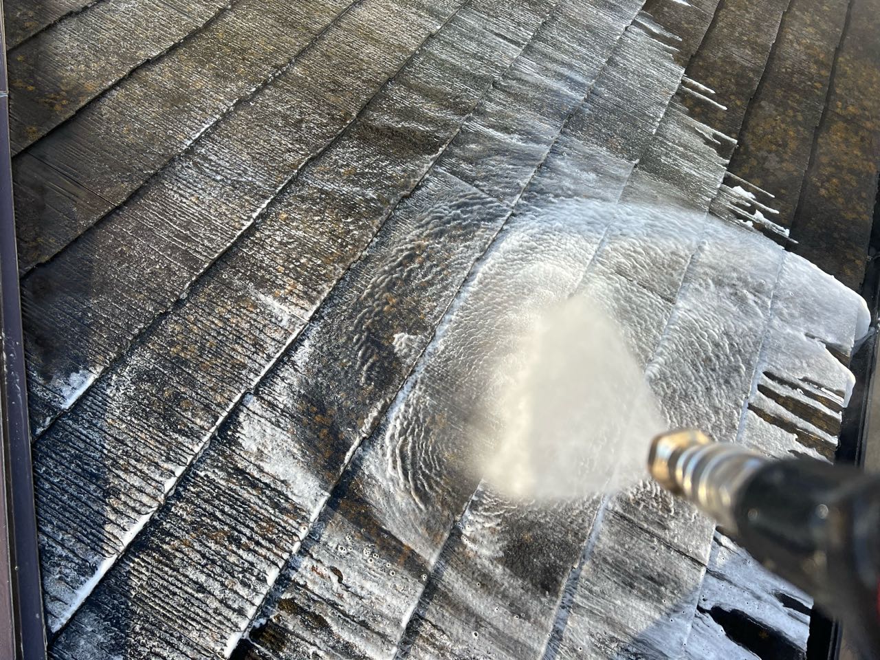 バイオ洗浄塗布です。