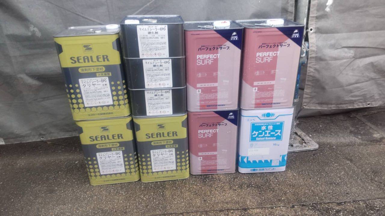 材料検収です。