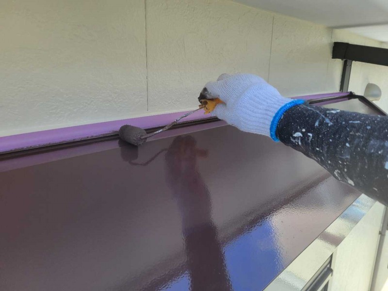 仕上げ塗装2回目です。