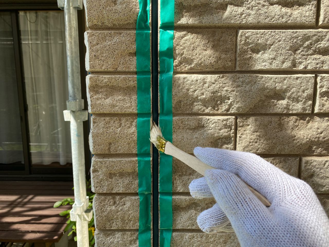 プライマー塗布します。