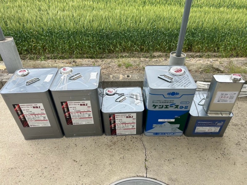 材料検収です。