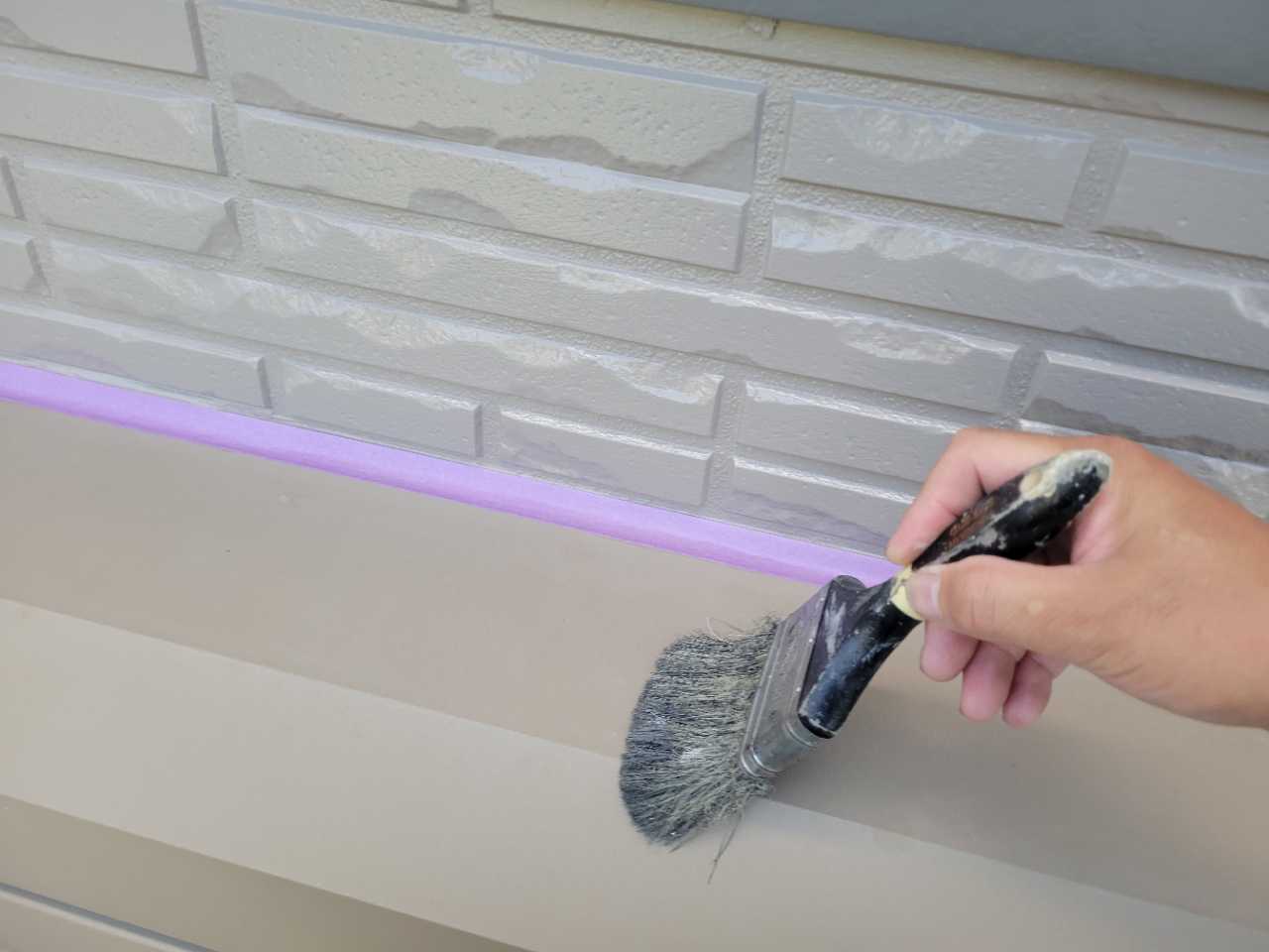 ケレン作業です。