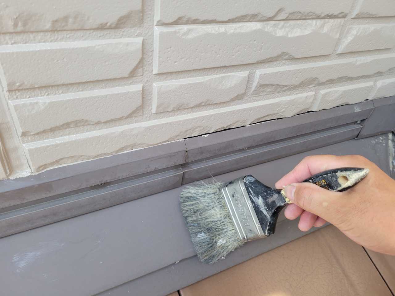 ケレン作業です。