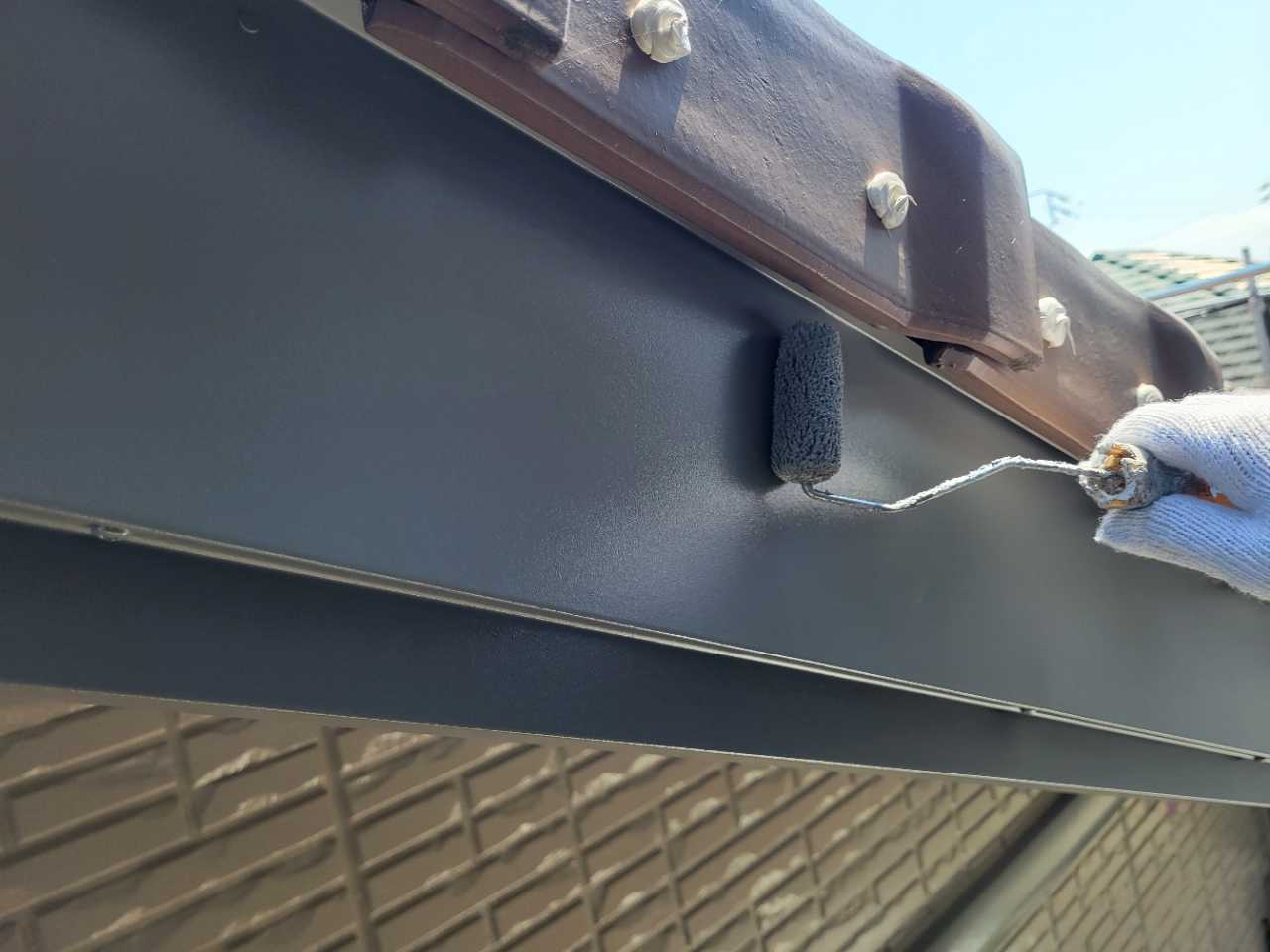 仕上げ塗装2回目です。