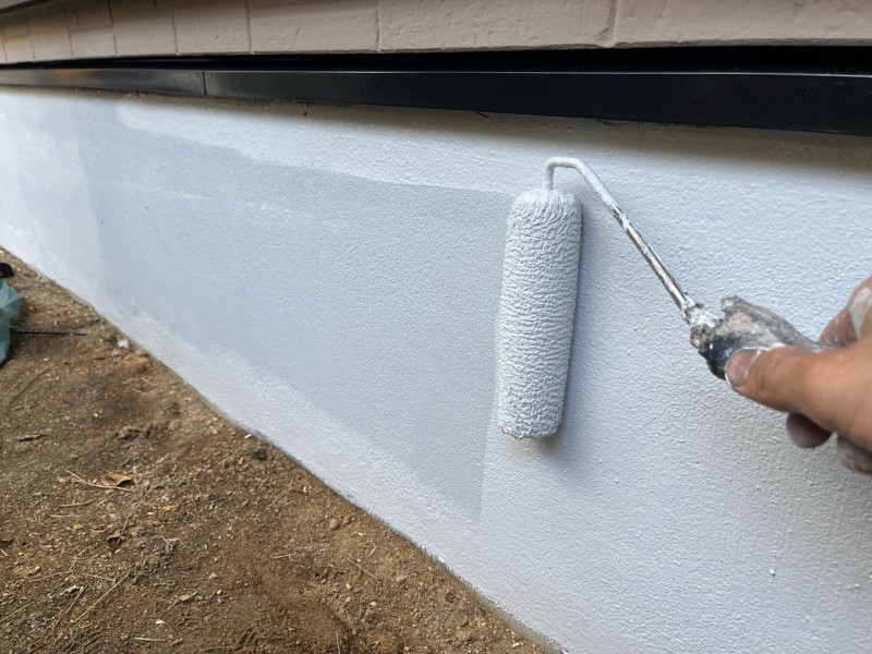 仕上げ塗装2回目です。