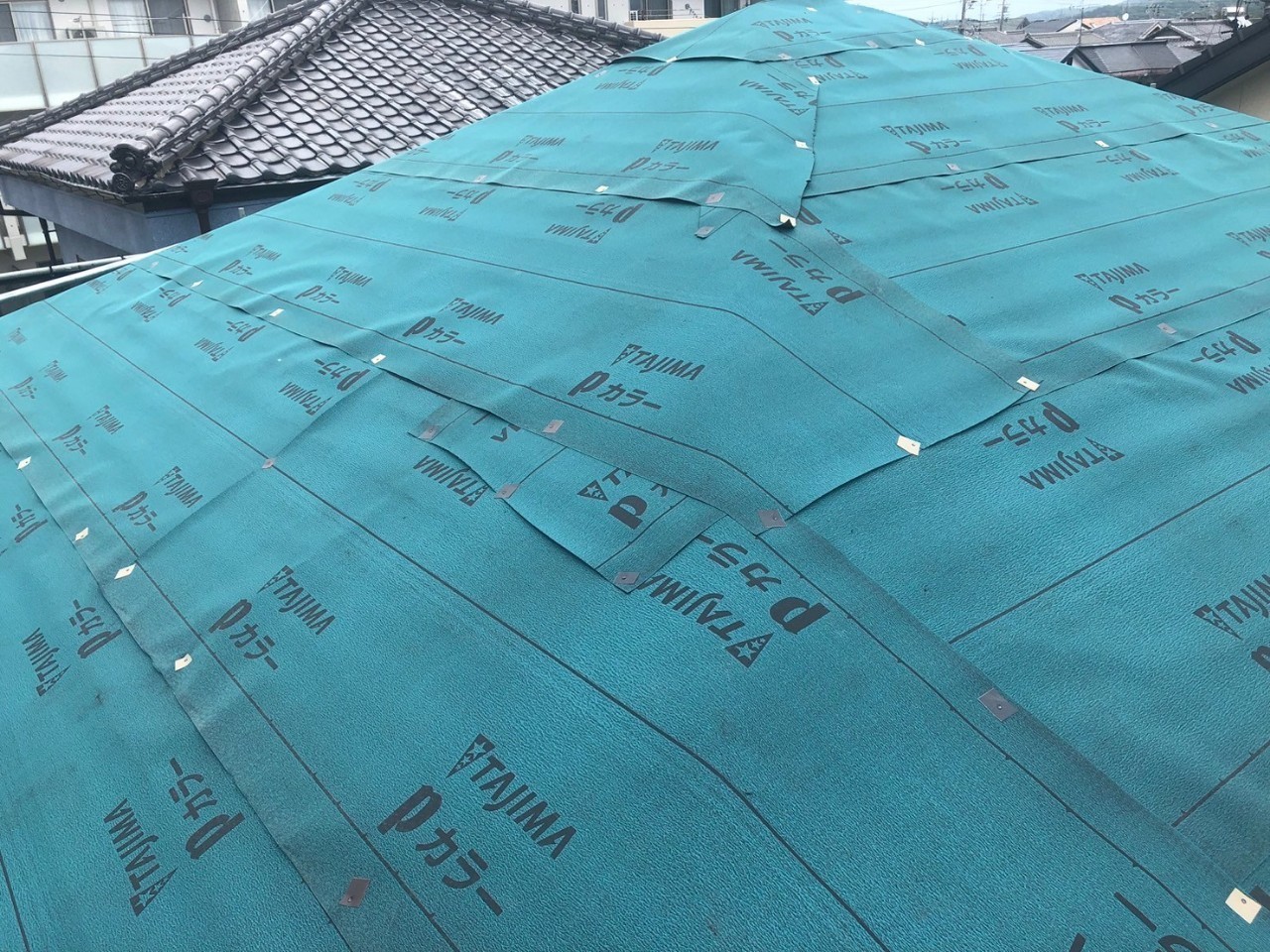 ルーフィングです。