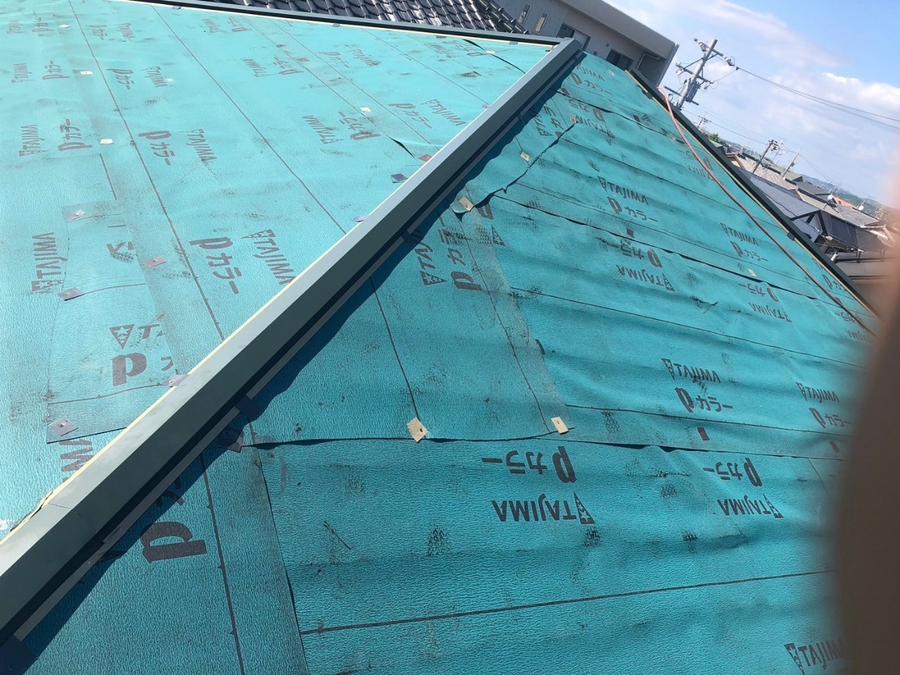 役物の施工です。