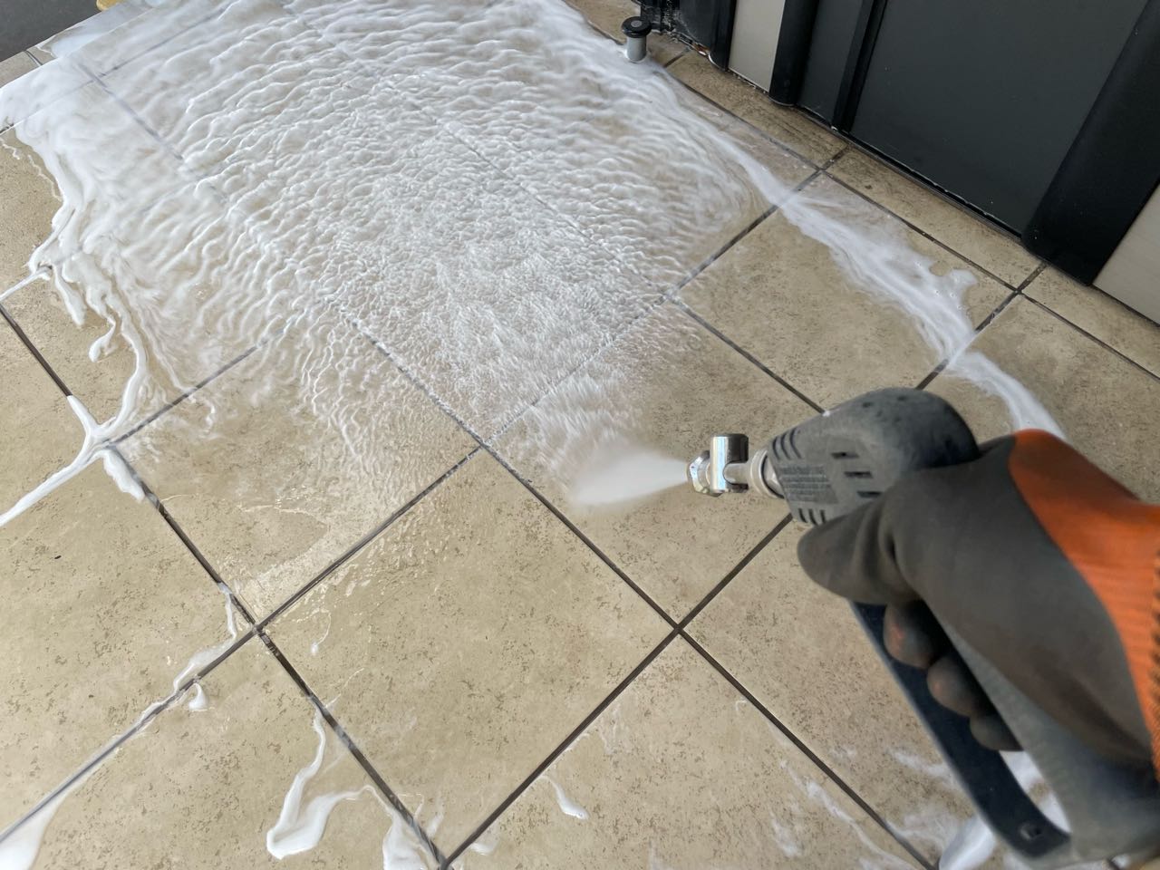 バイオ洗浄塗布です。