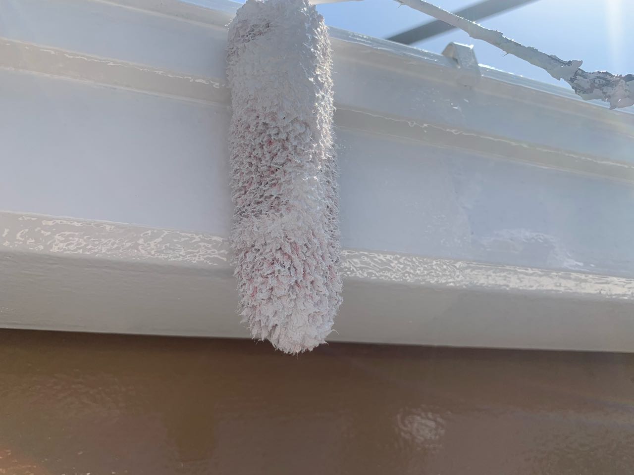 仕上げ塗装2回目です。