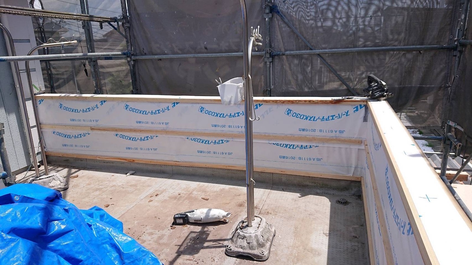 下地組みです。