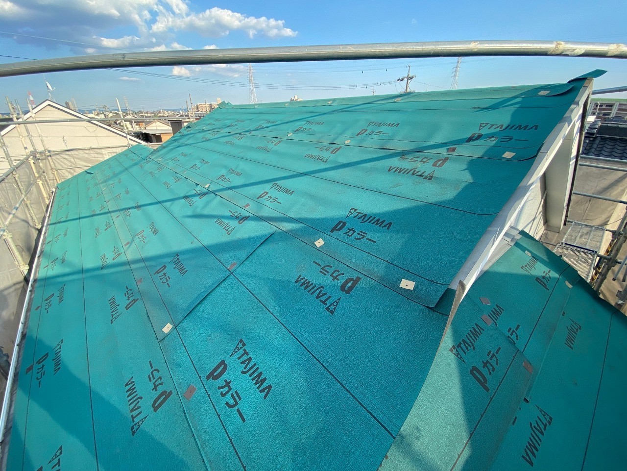 ルーフィングです。