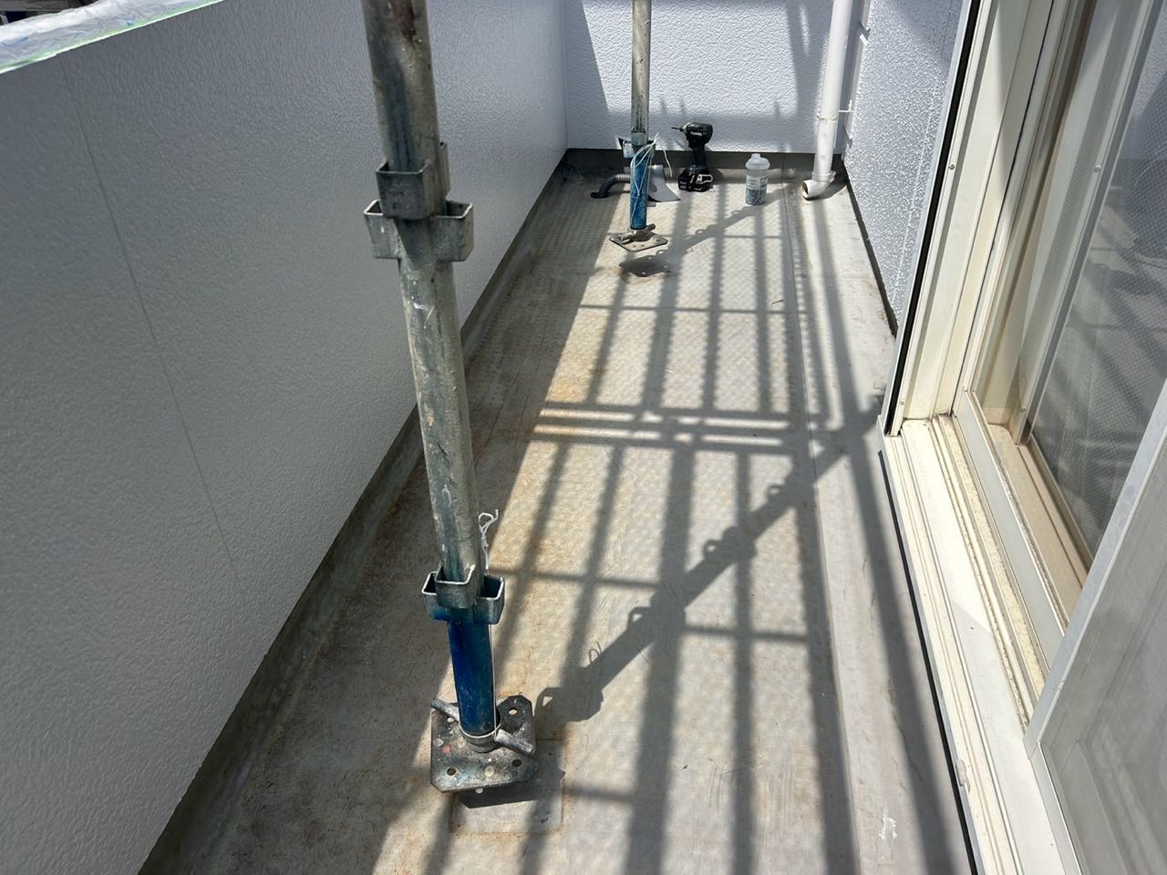 ケレン作業です。