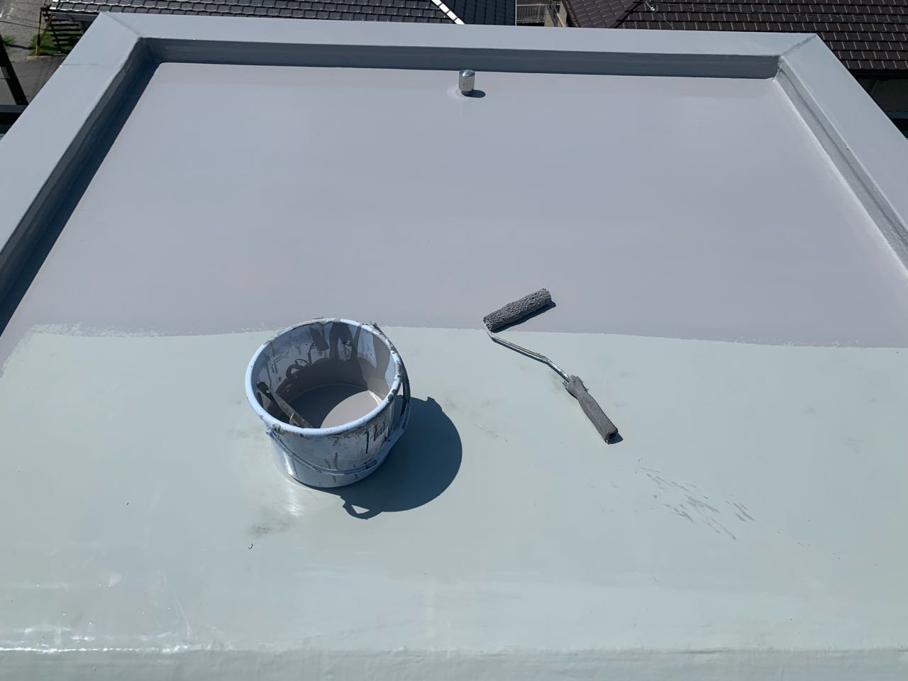 トップコート塗布。