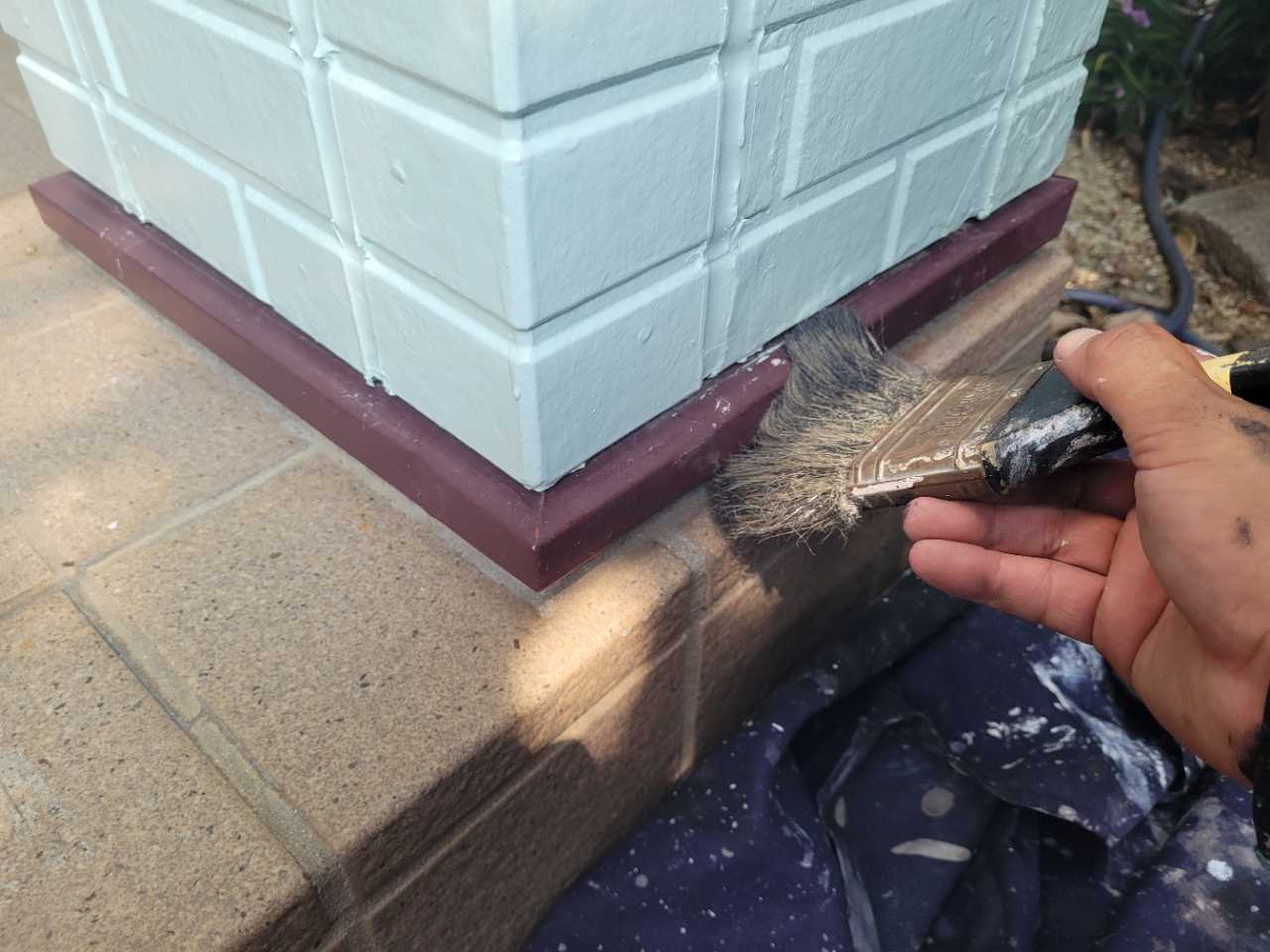 ケレン作業です。