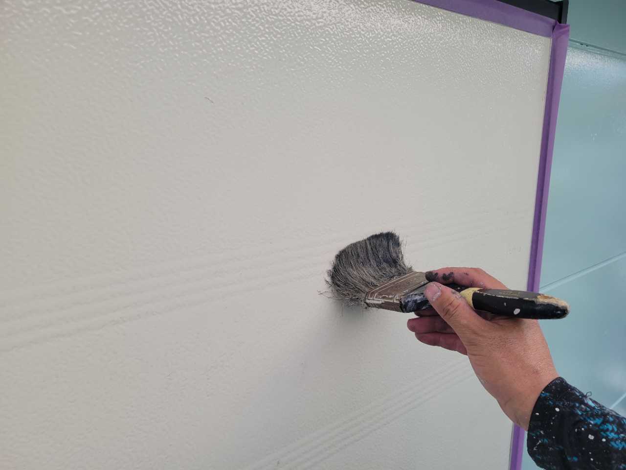 ケレン作業です。