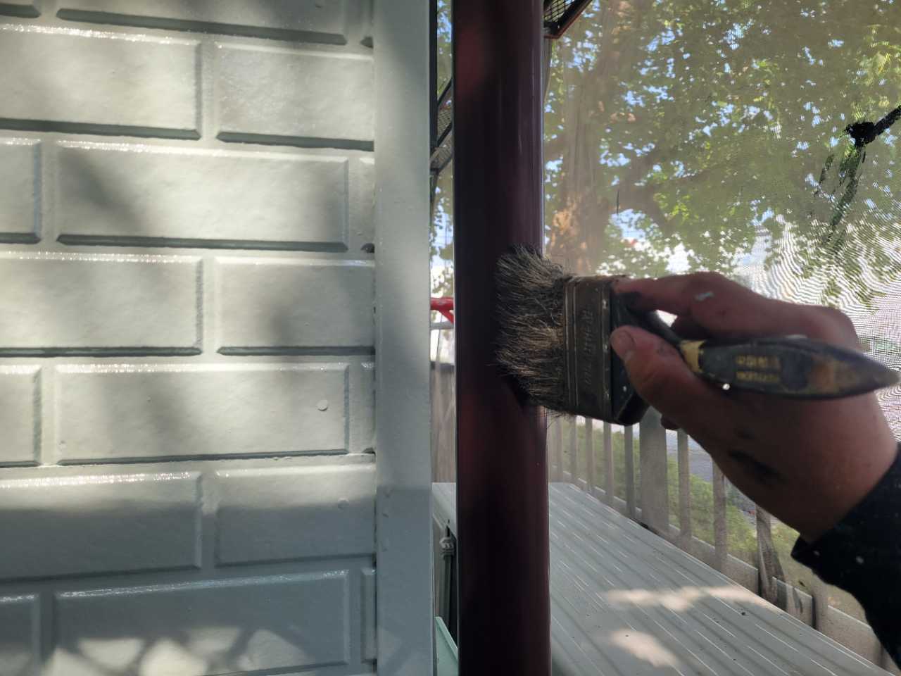 ケレン作業です。