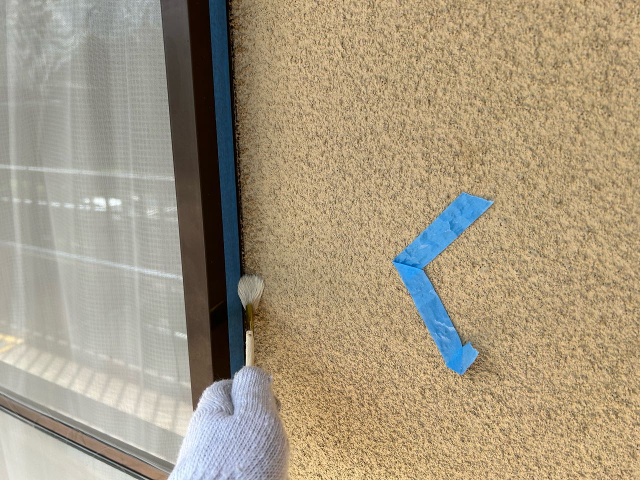 プライマー塗布します。