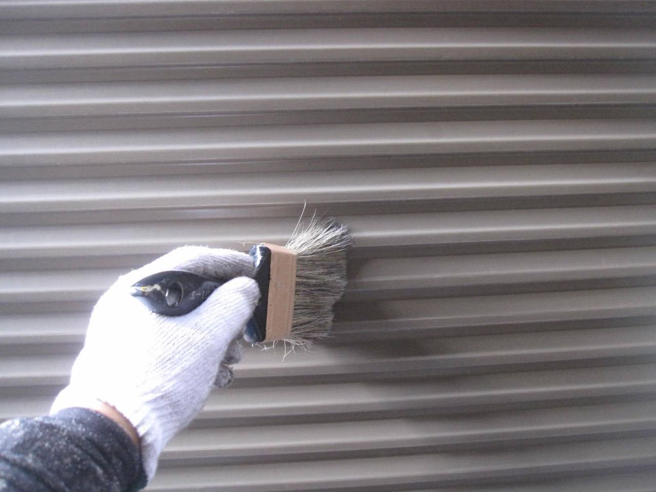 ケレン作業です。