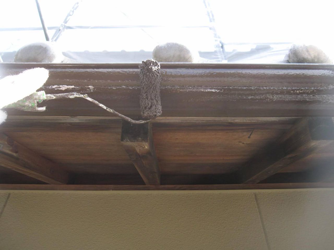 仕上げ塗装2回目です。