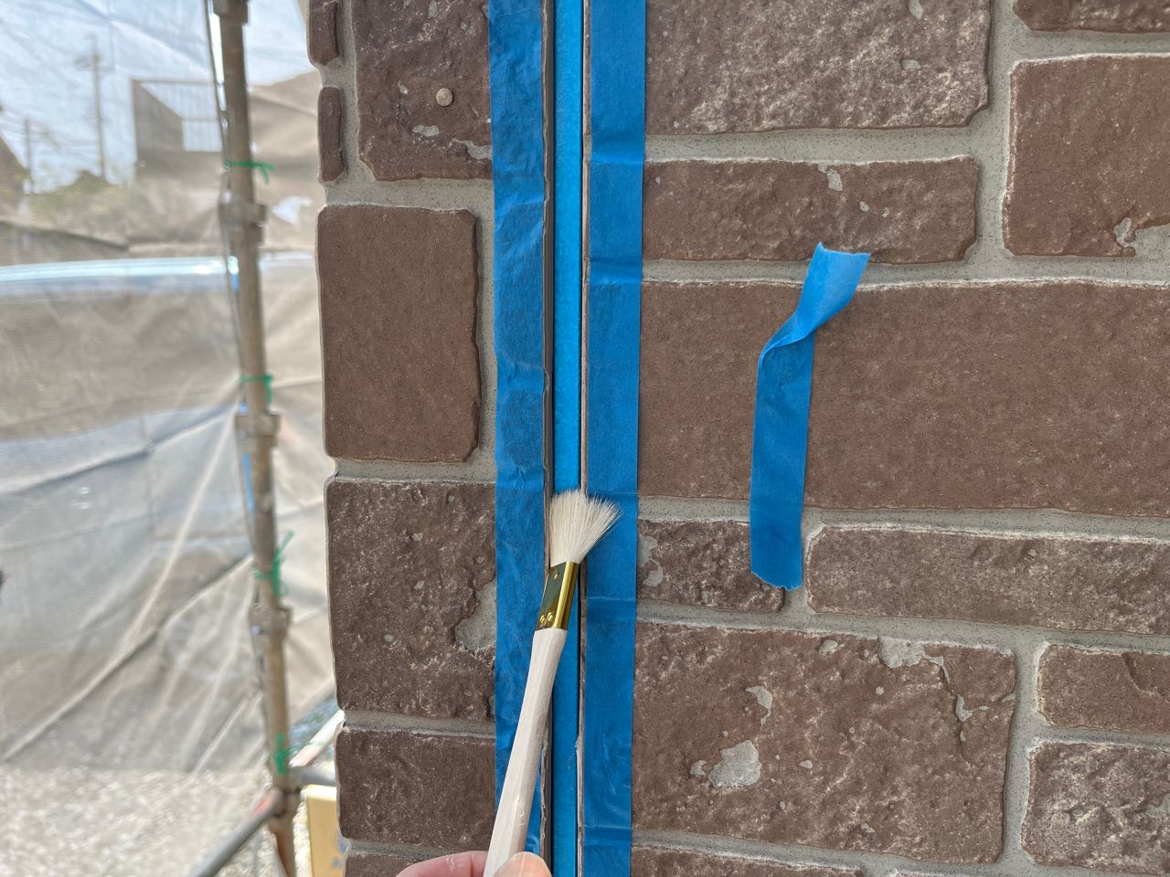 プライマー塗布します。