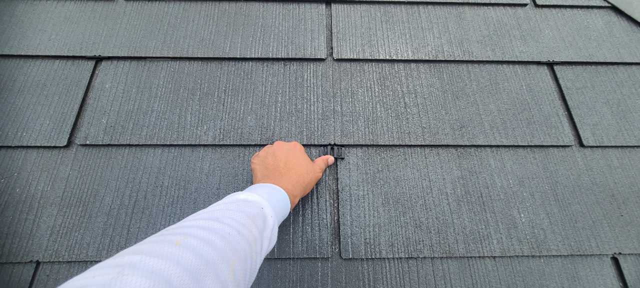 タスペーサー挿入です。