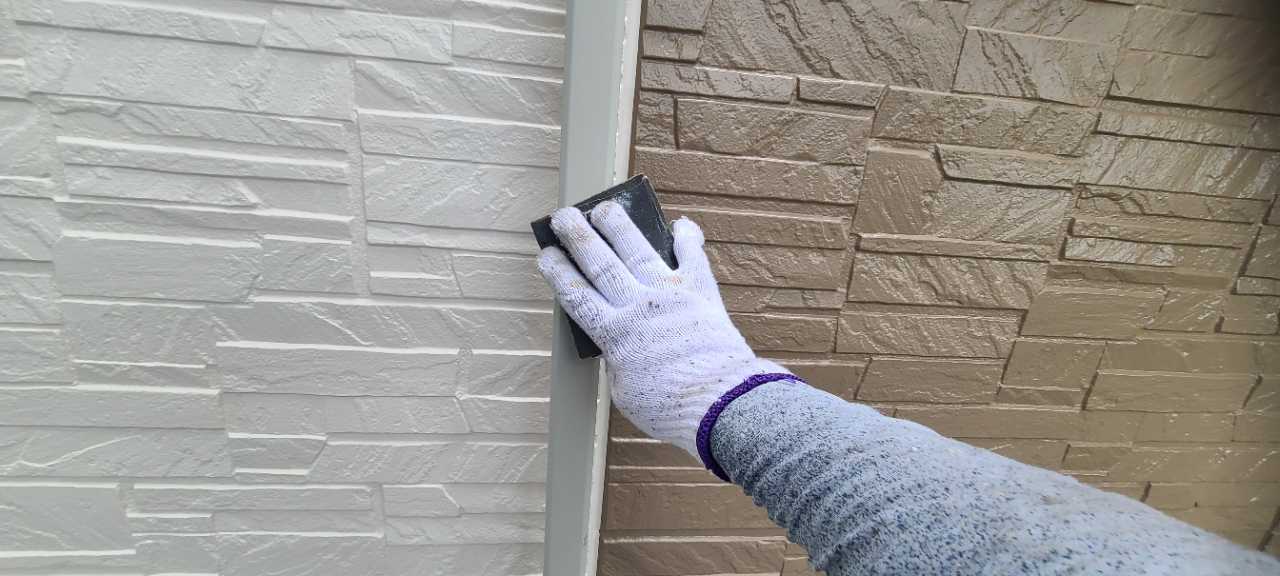 ケレン作業です。