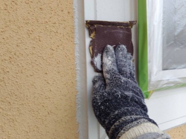 ケレン作業です。