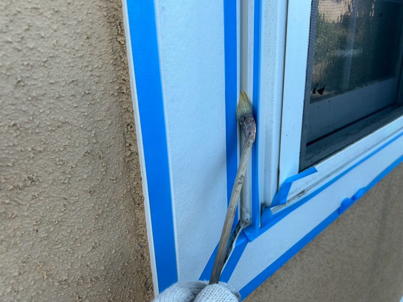 プライマー塗布します。