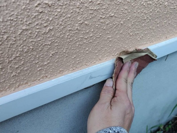 ケレン作業です。