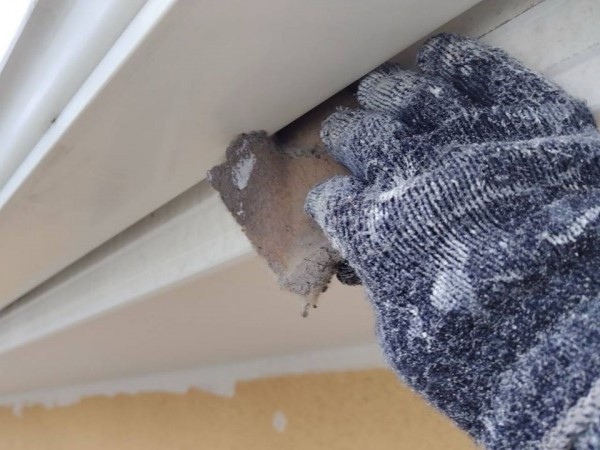 ケレン作業です。