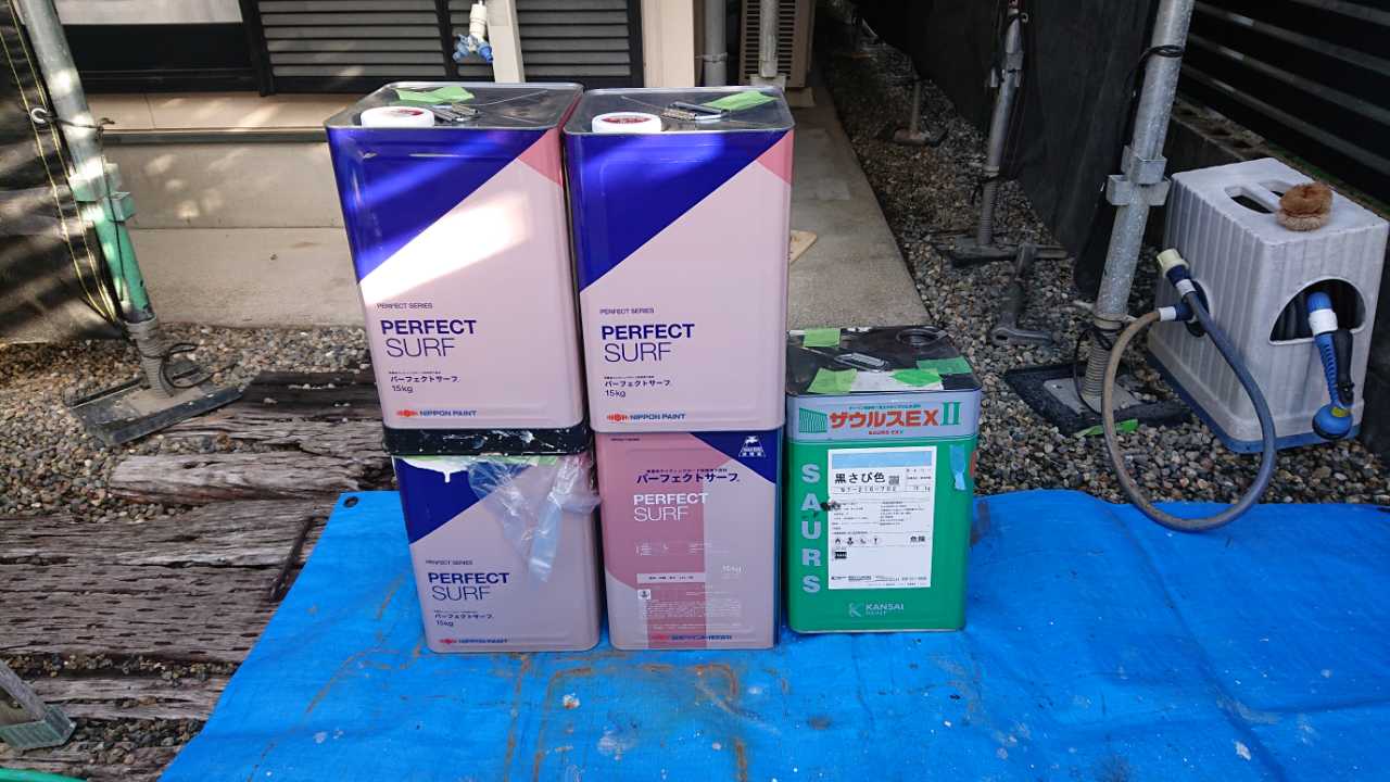 材料検収です。