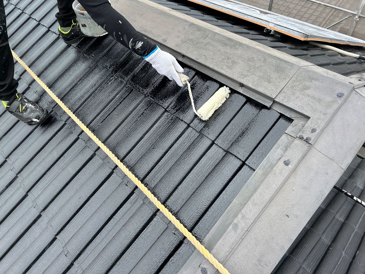 シーラー塗布2回目です。