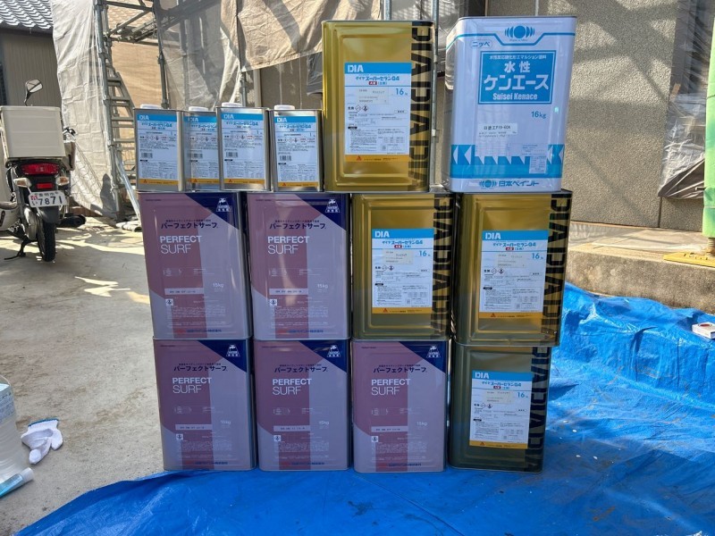 材料検収です。